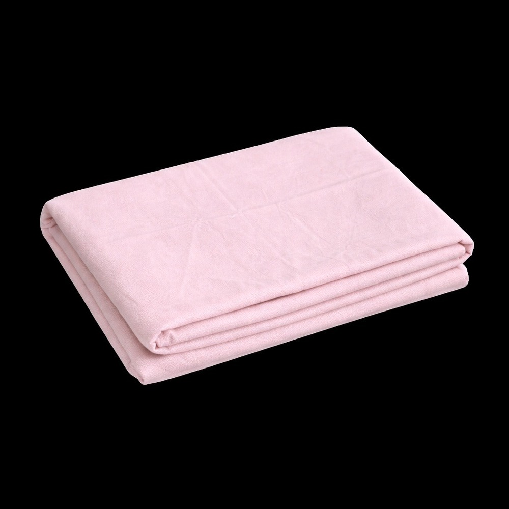 Vintage Deadstock Pink Fleece Blanket 70x90 Soft Cozy‎  Made USA WPL 1675